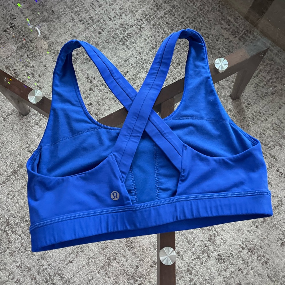 Lululemon Run: Stuff Your Bra 
Harbor Blue Size 8 - Picture 10 of 11